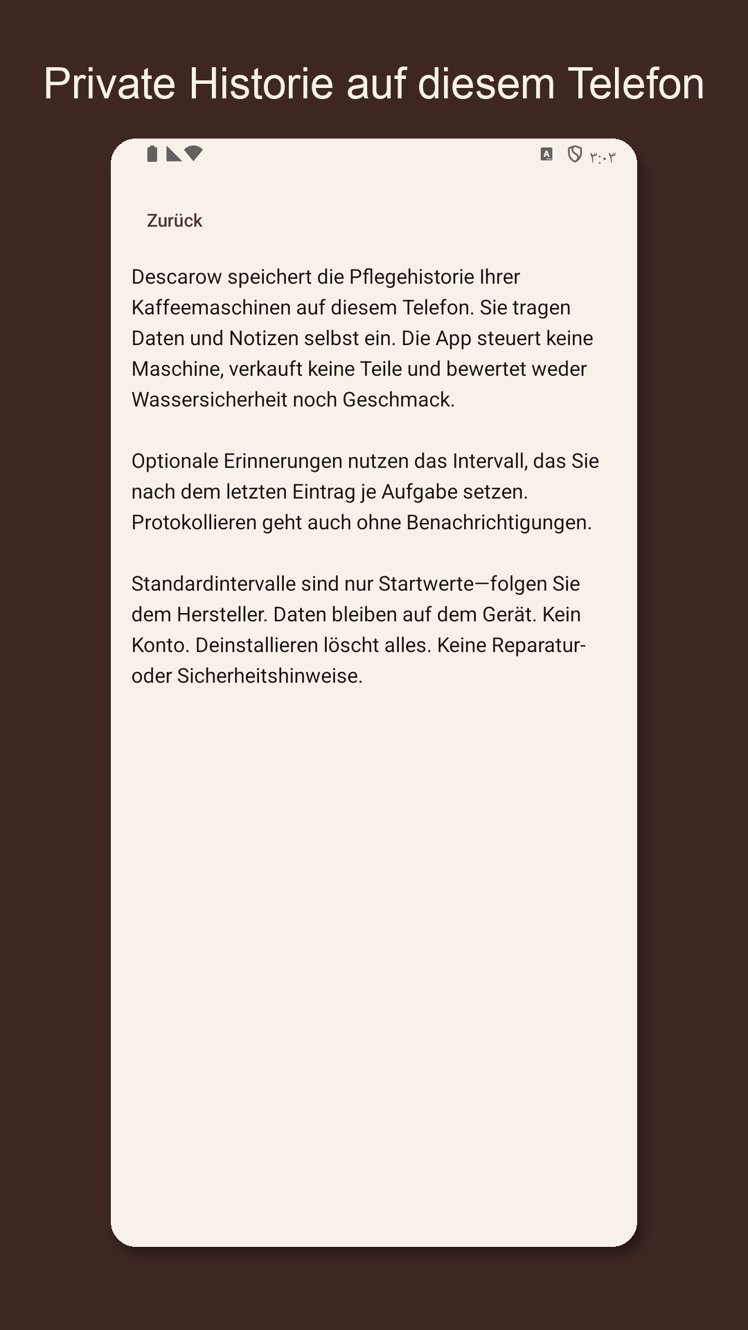 Descarow: Maschinenpflege — 5