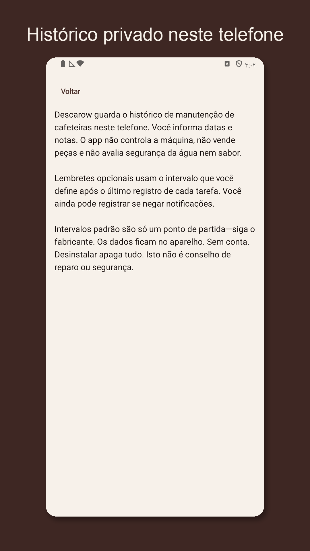 Descarow: Cuidado da máquina — 5