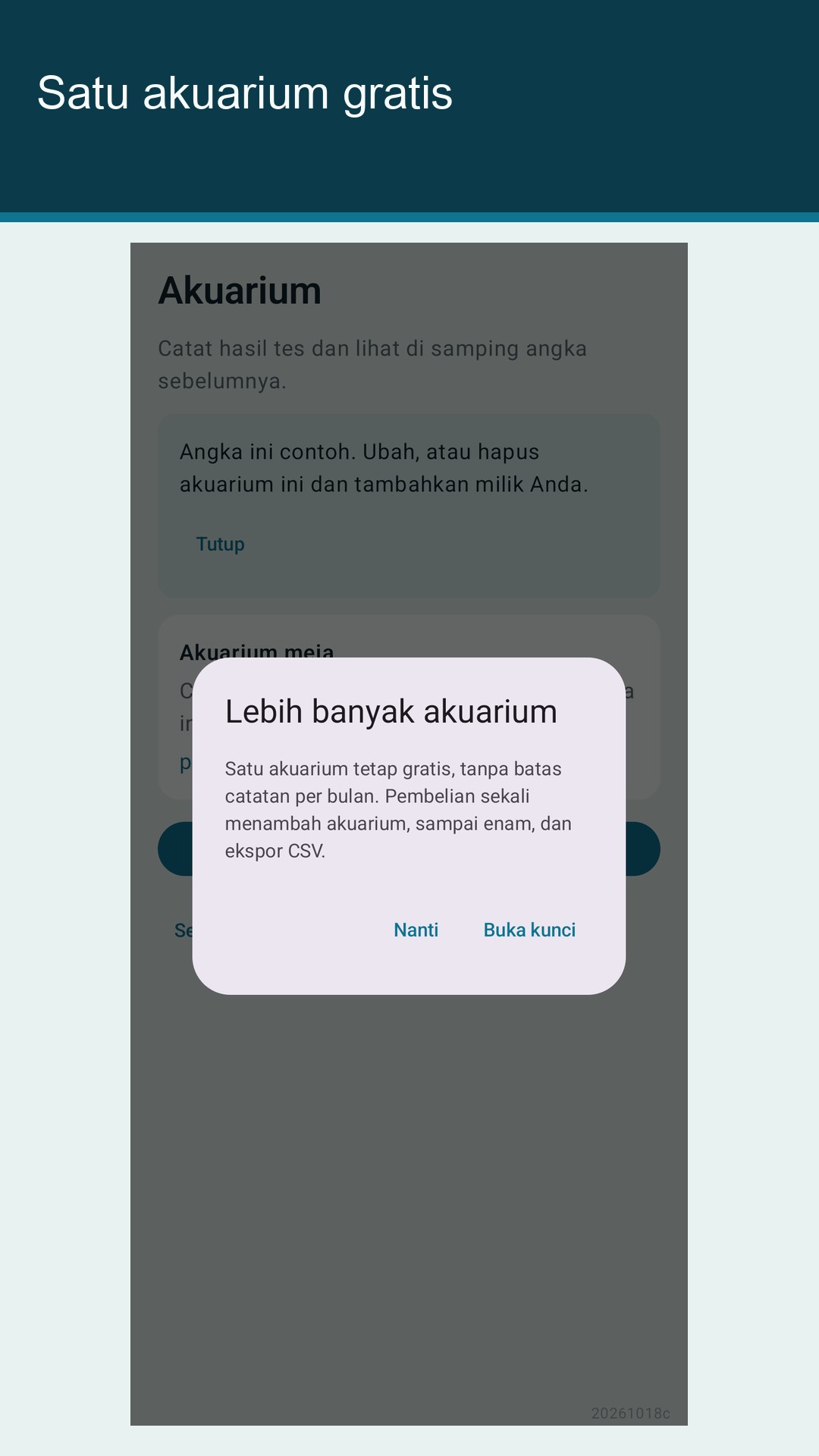 Glaslog: catatan akuarium — 5