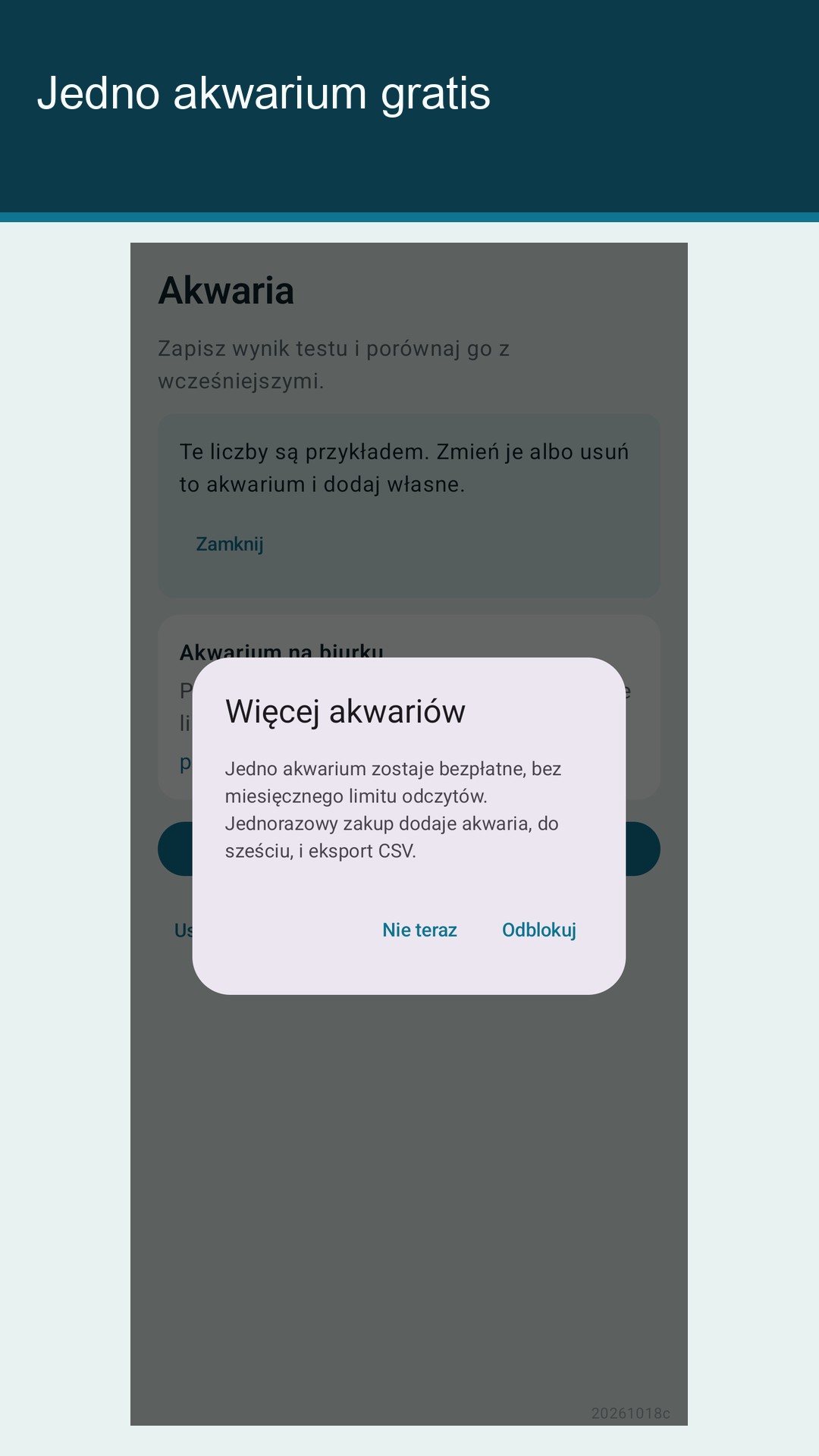 Glaslog: dziennik akwarium — 5
