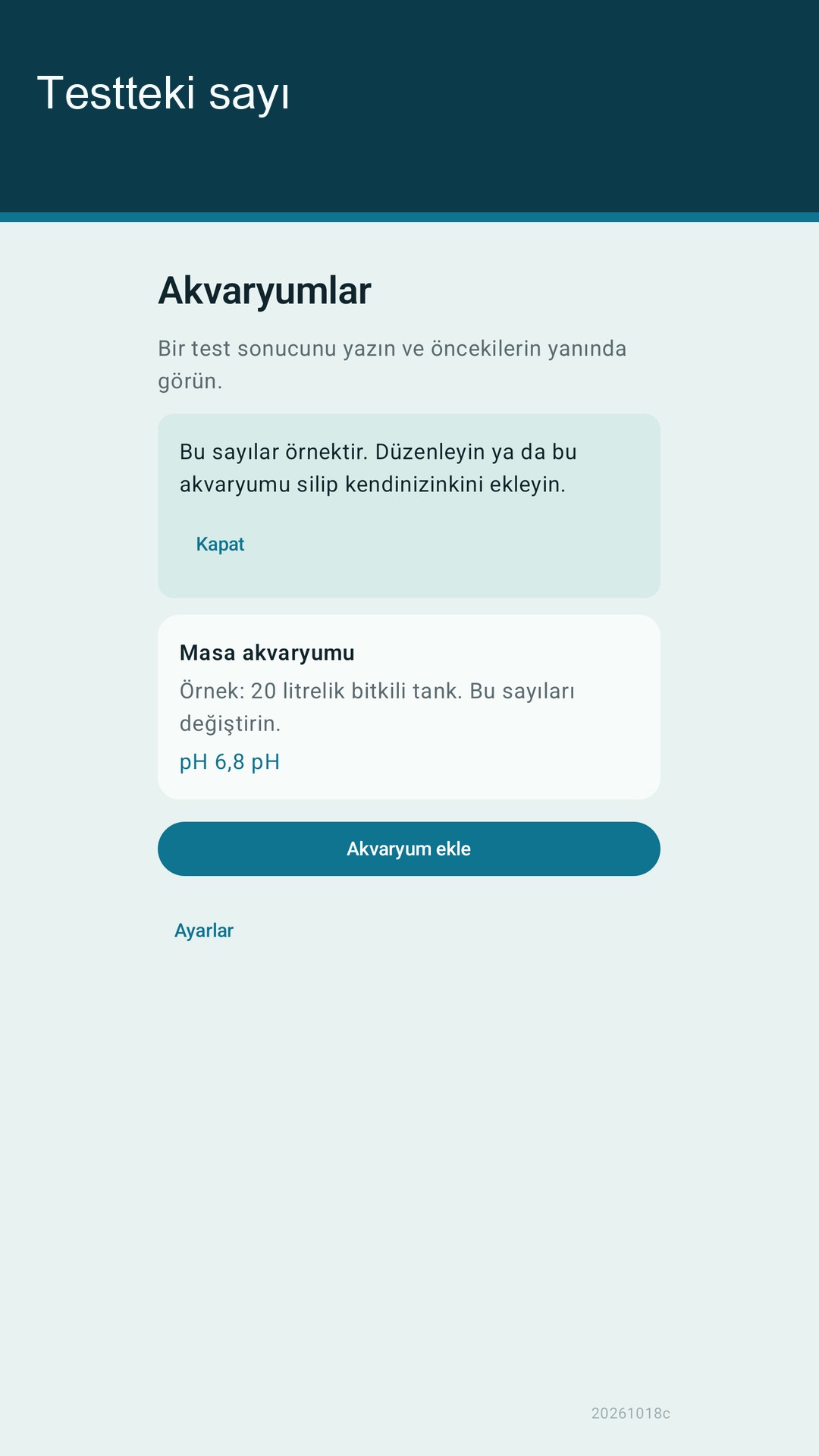 Glaslog: akvaryum kaydı