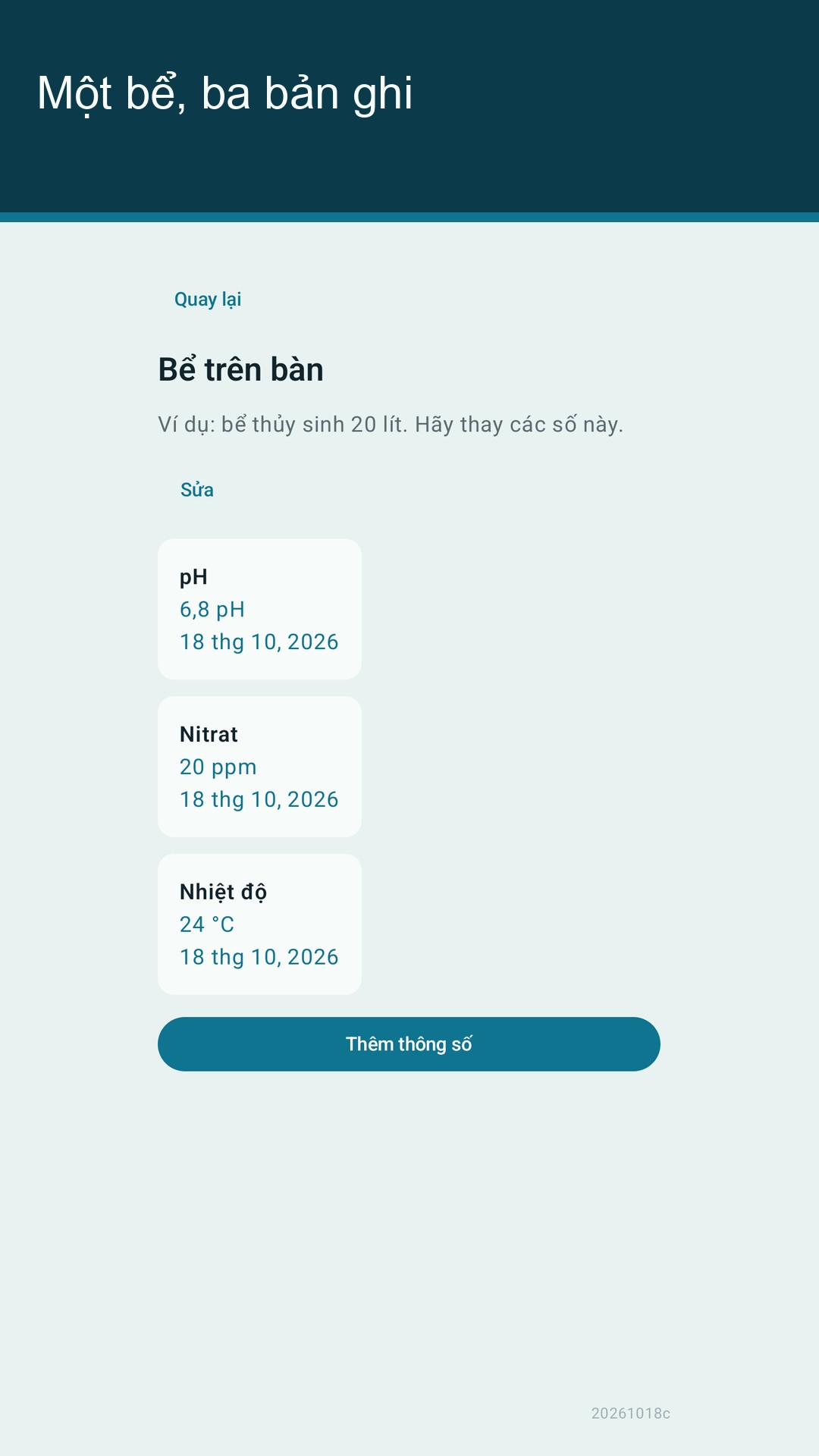 Glaslog: nhật ký bể cá — 2