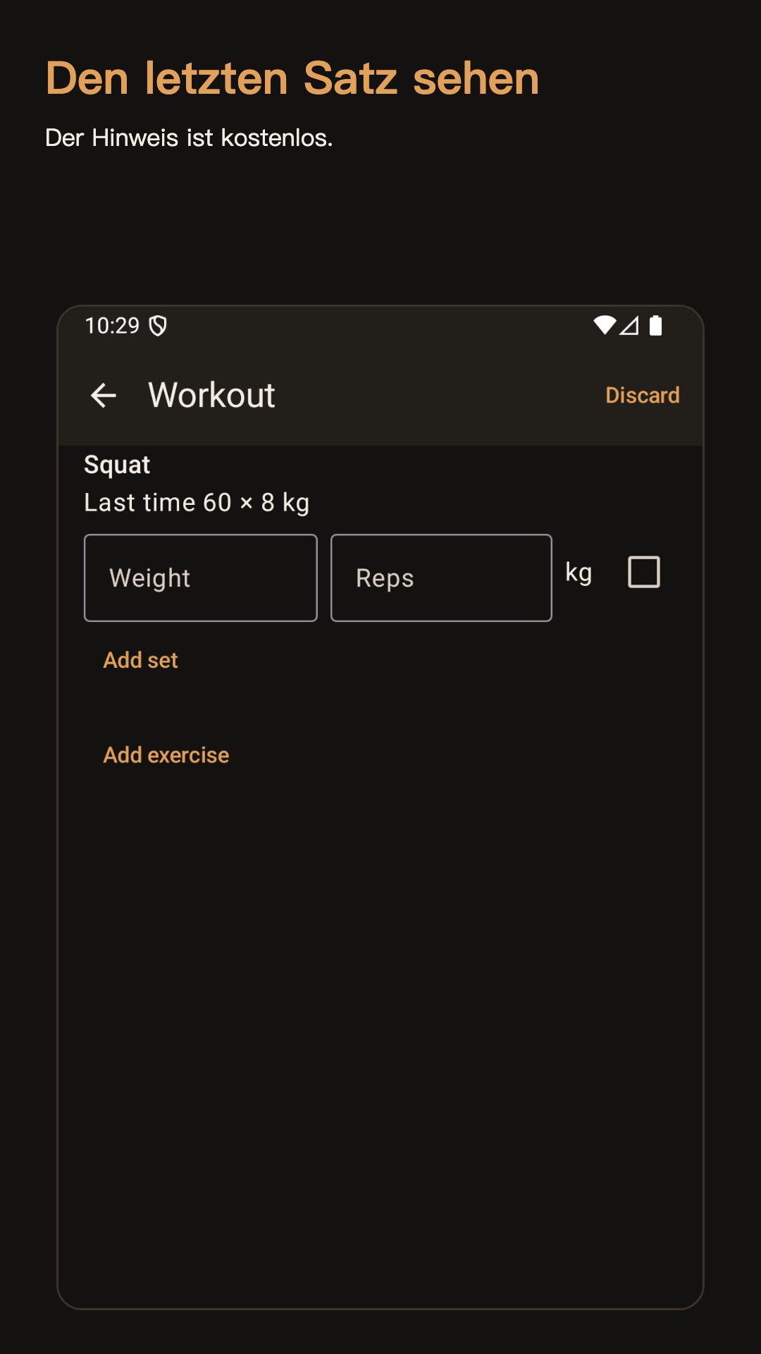 Gravlog: Satz-Trainingslog — 3