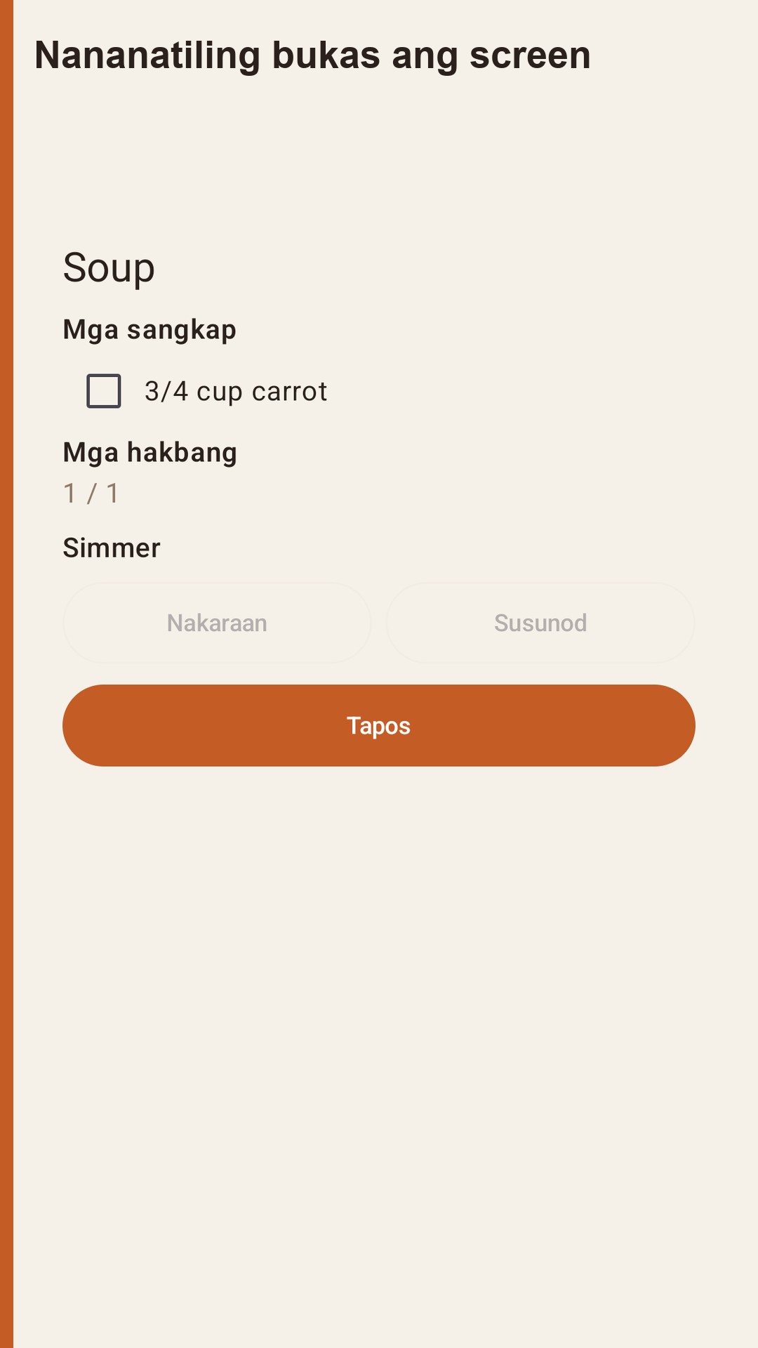 Halvlog: servings ng resipi — 4