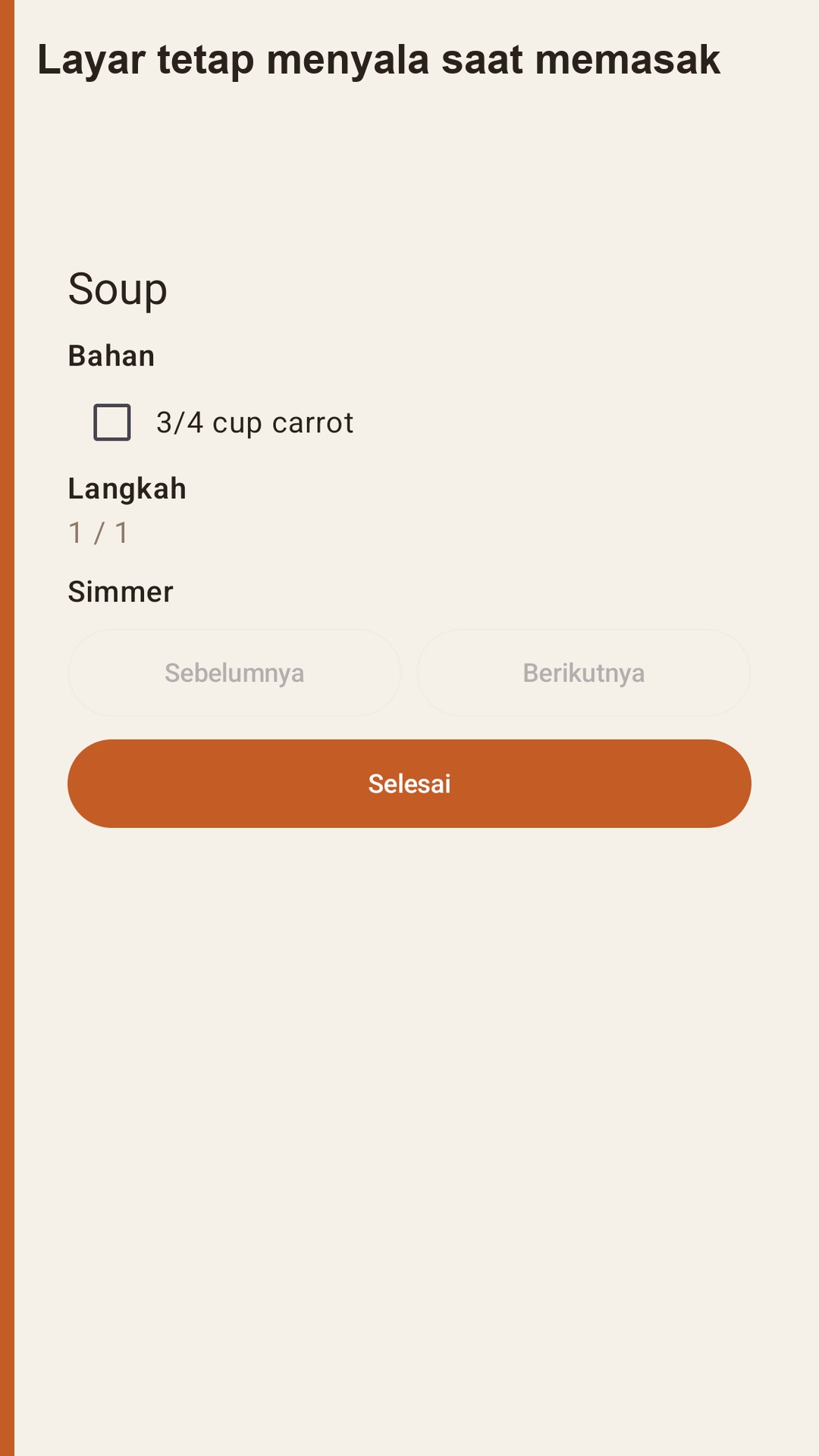 Halvlog: porsi resep — 4