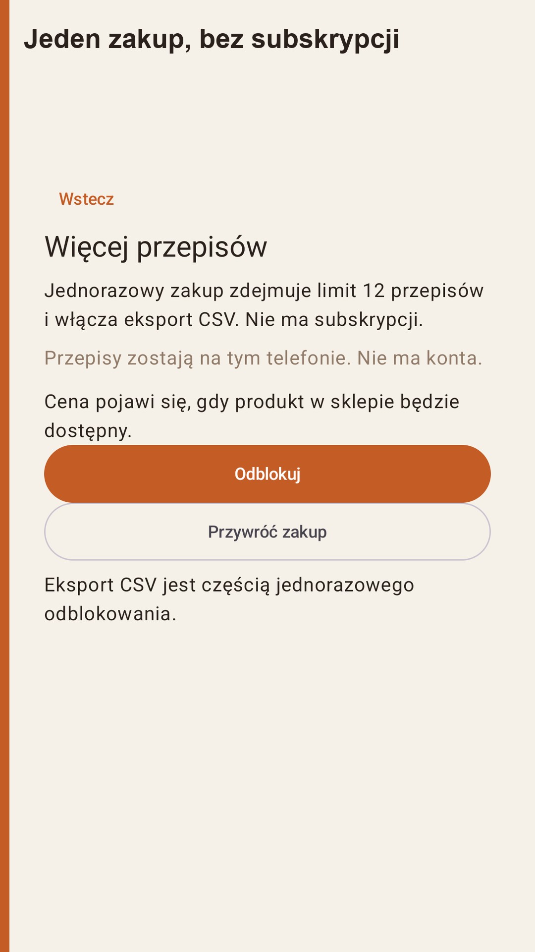 Halvlog: porcje przepisów — 5