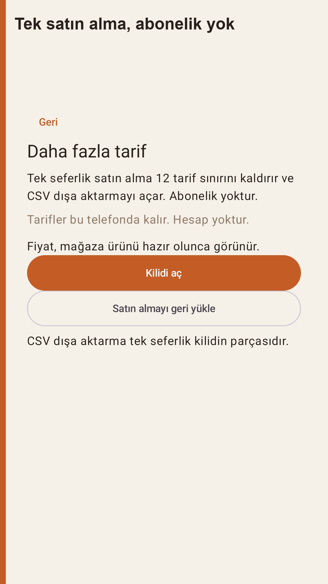 Halvlog: tarif porsiyonu — 5