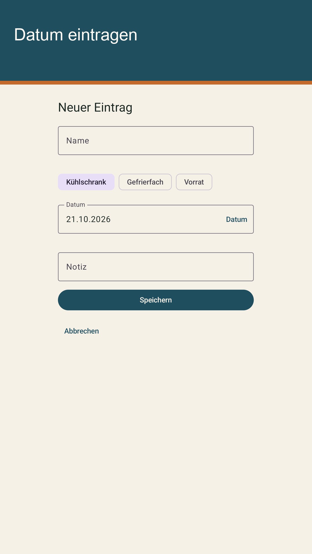 Lardow: Haltbarkeitsliste — 2