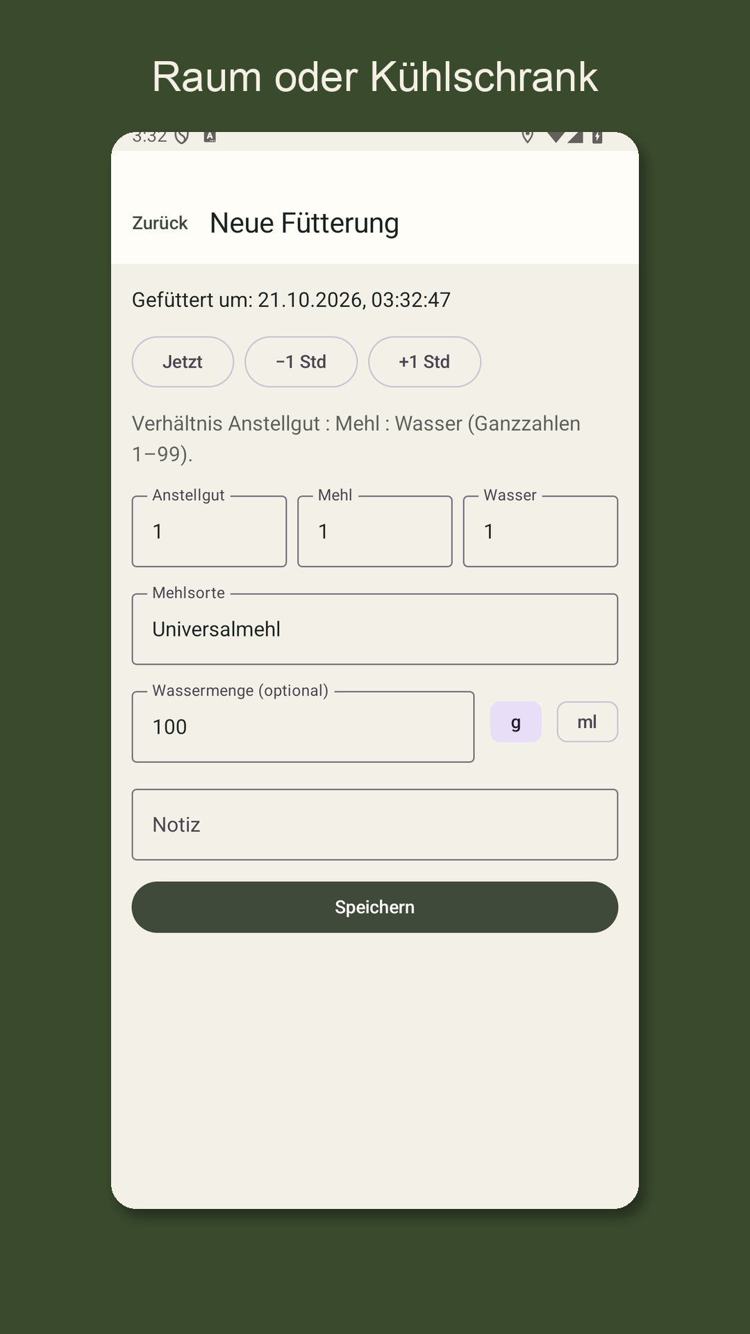 Leavrow: Sauerteig-Fütterlog — 3