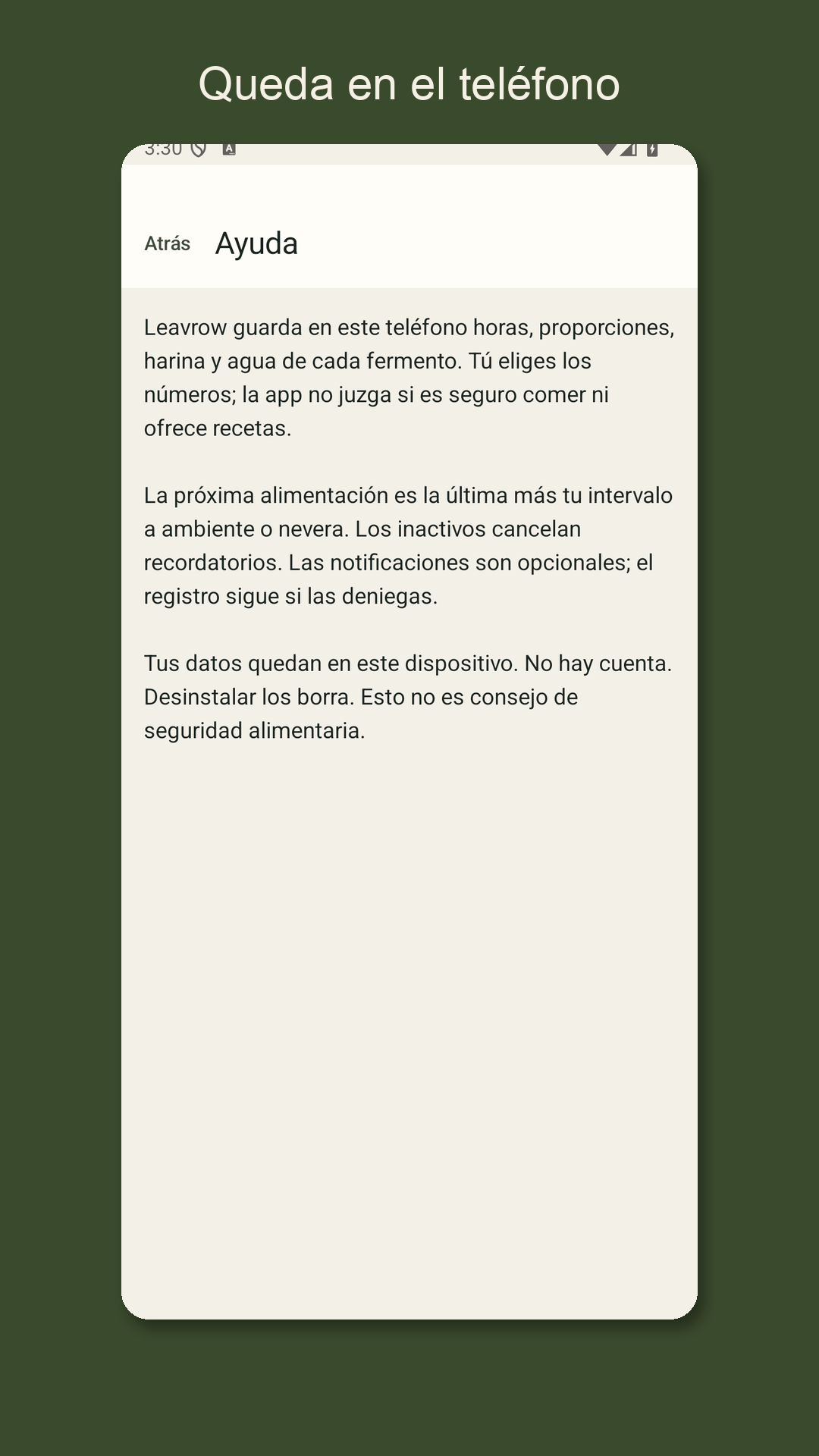 Leavrow: bitácora de levadura — 5