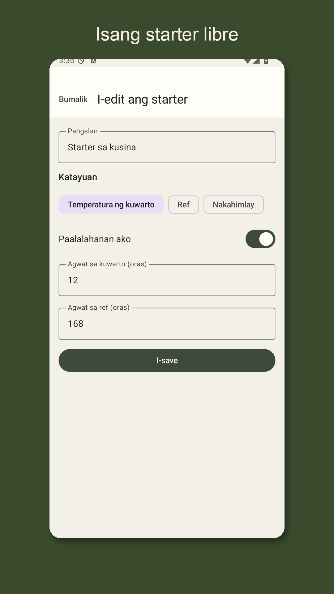 Leavrow: log ng pagpapakain — 4