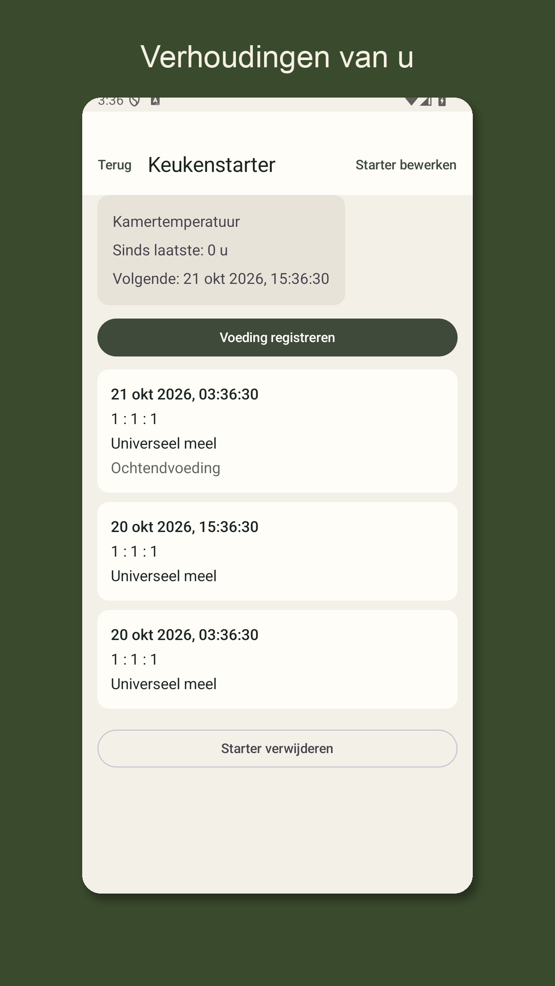 Leavrow: zuurdesemvoeding — 2