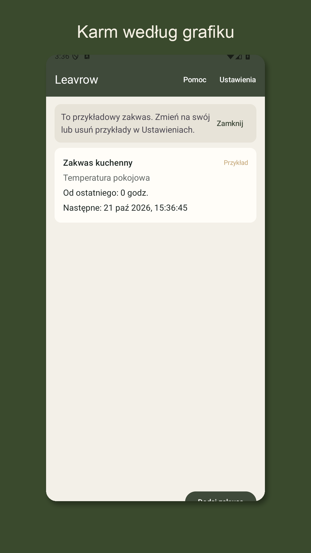 Leavrow: dziennik zakwasu