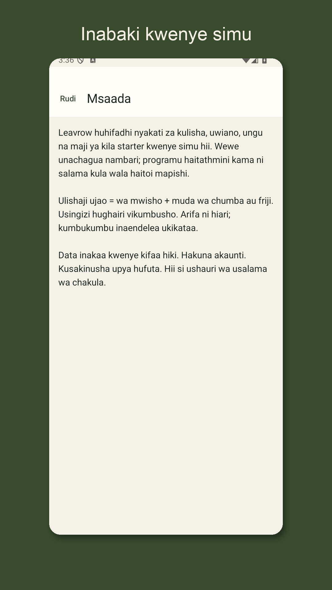 Leavrow: kumbati ya chachu — 5