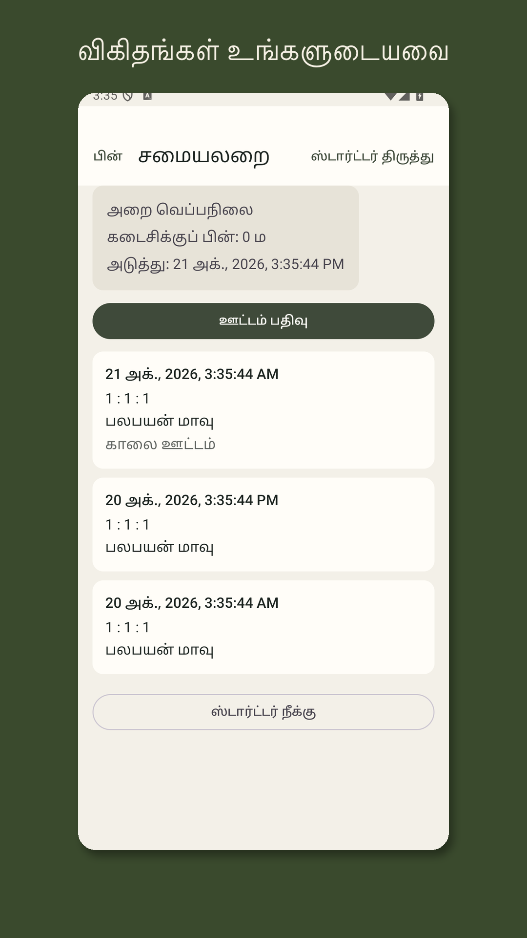 Leavrow: ஊட்டப் பதிவு — 2