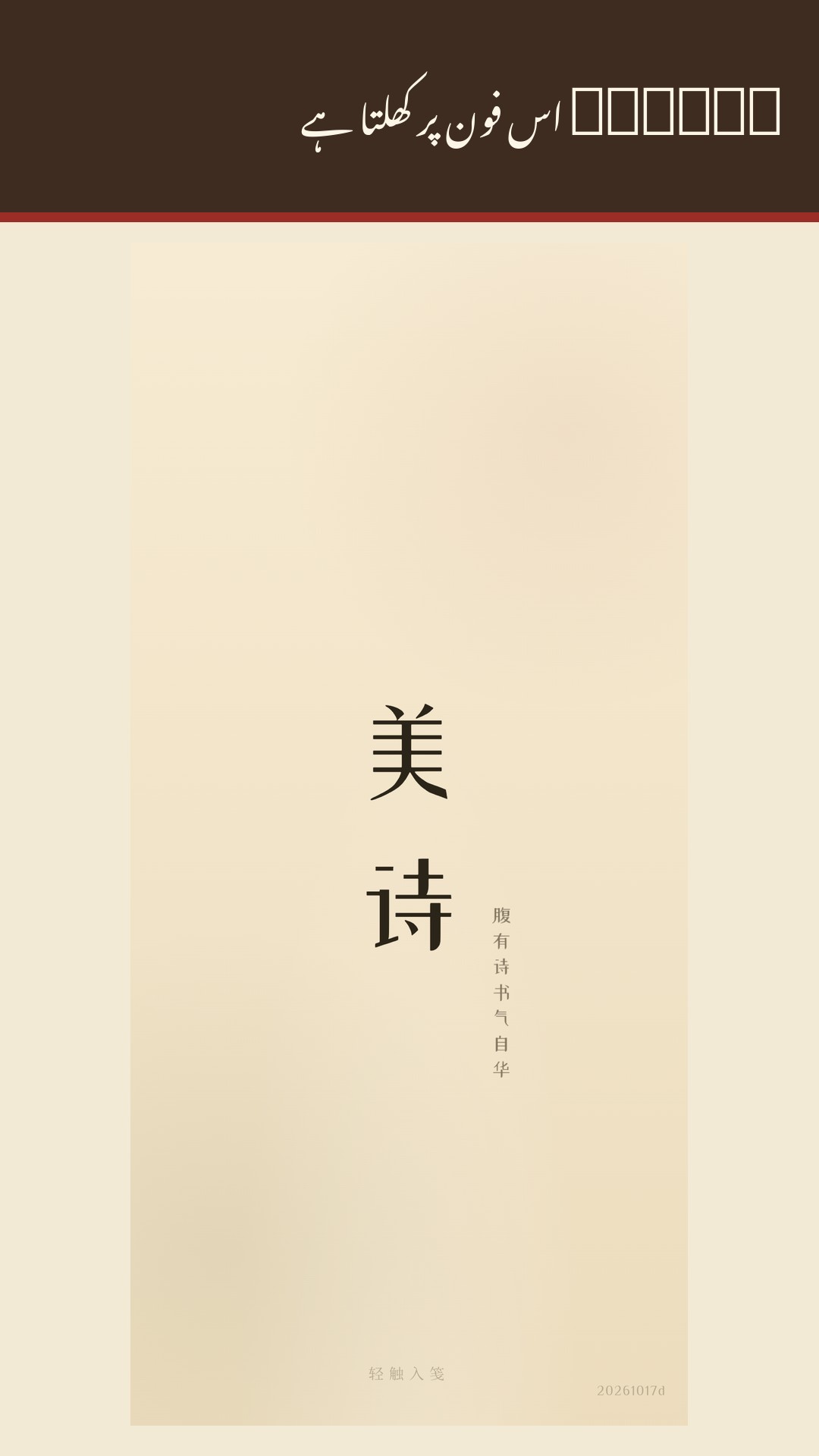 Meishi: چینی شاعری