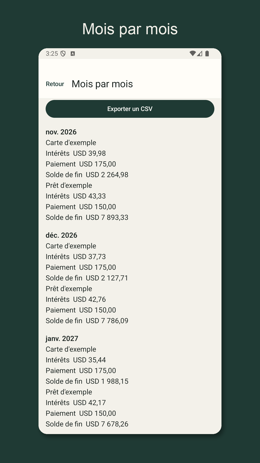 Nilfold : estimer des dettes