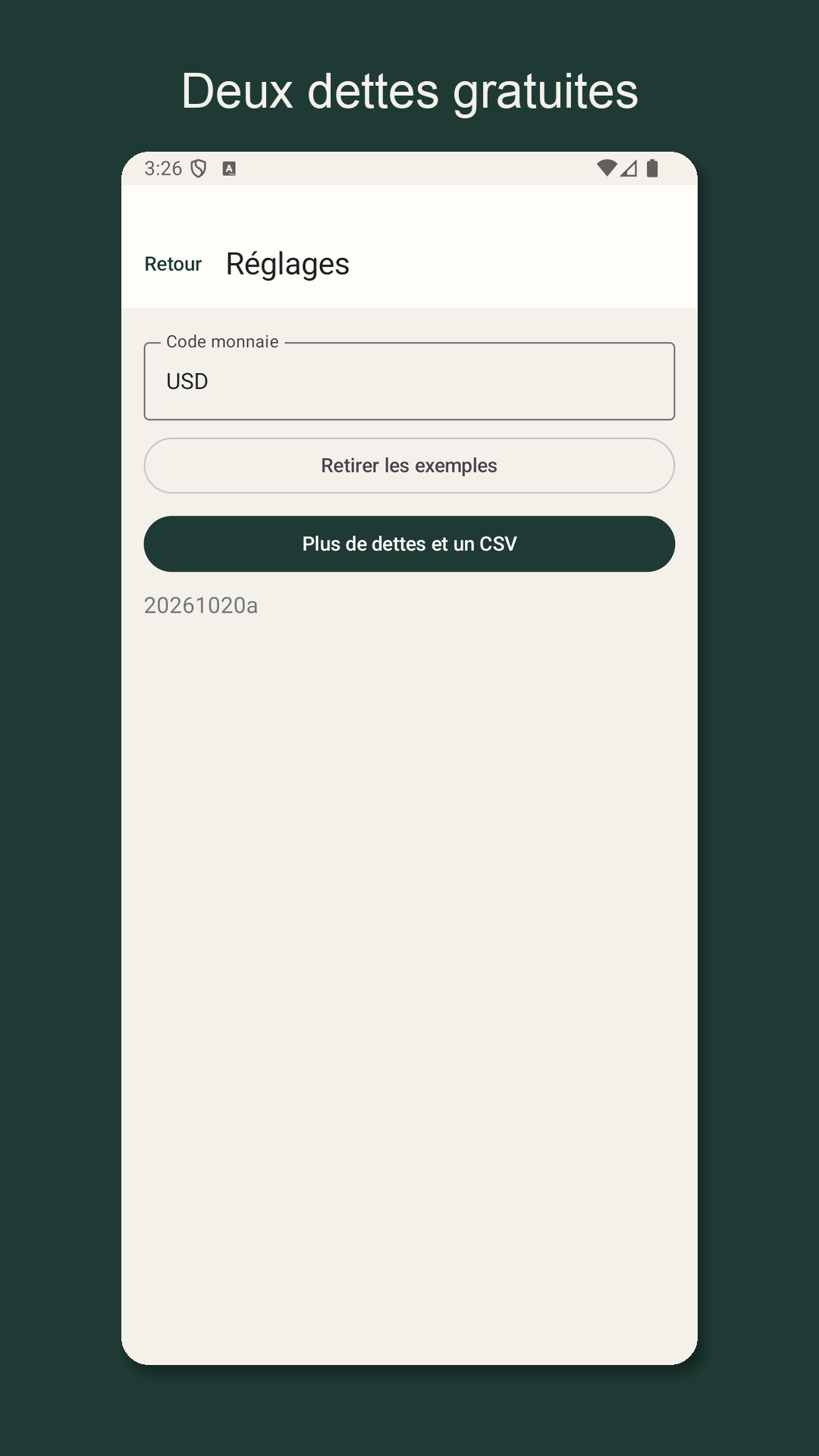 Nilfold : estimer des dettes — 5