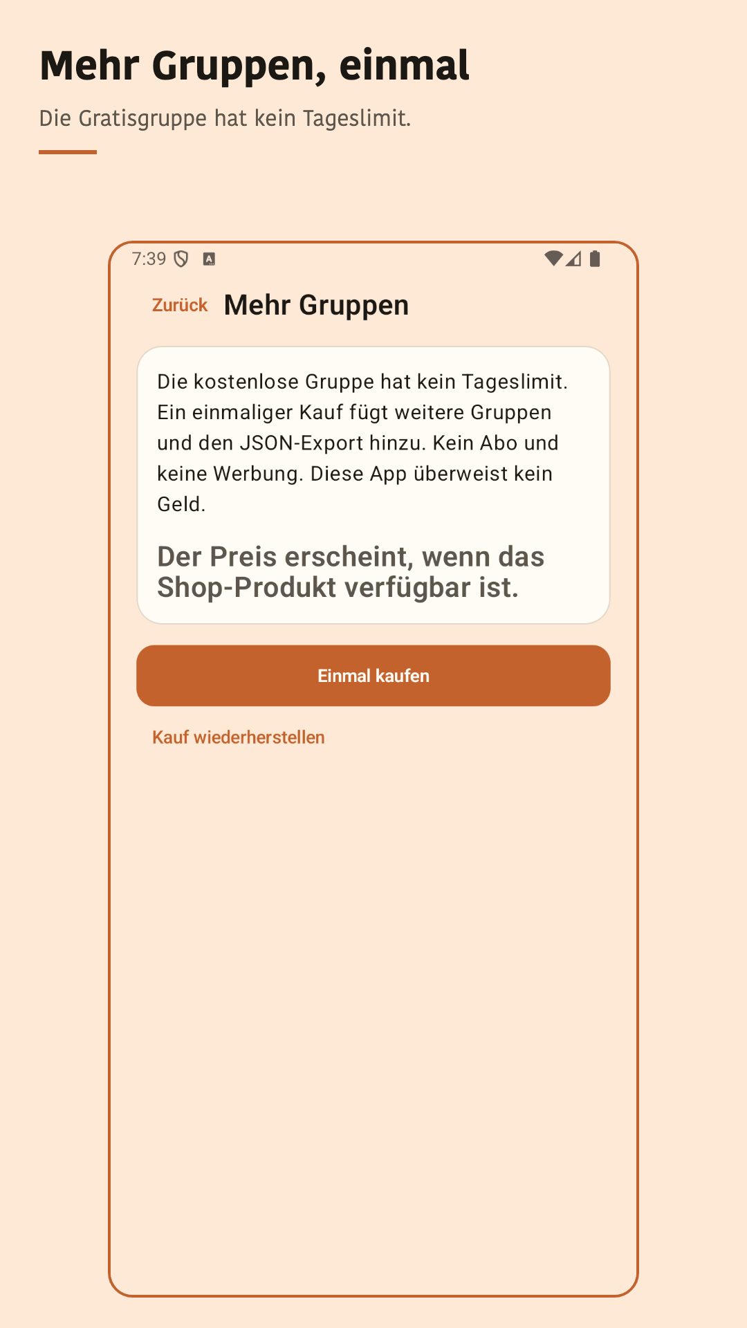 Nuvotab: Ausgaben teilen — 5
