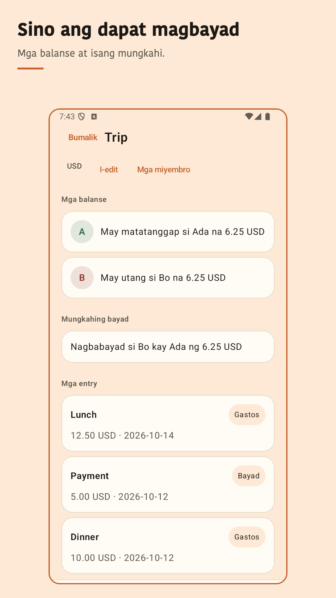 Nuvotab: hatiin ang gastos — 2