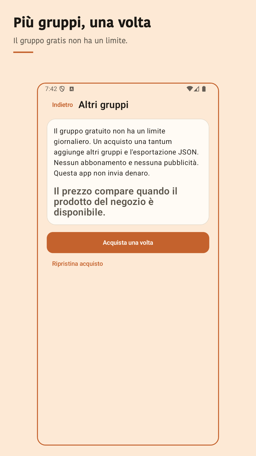 Nuvotab: dividere le spese — 5