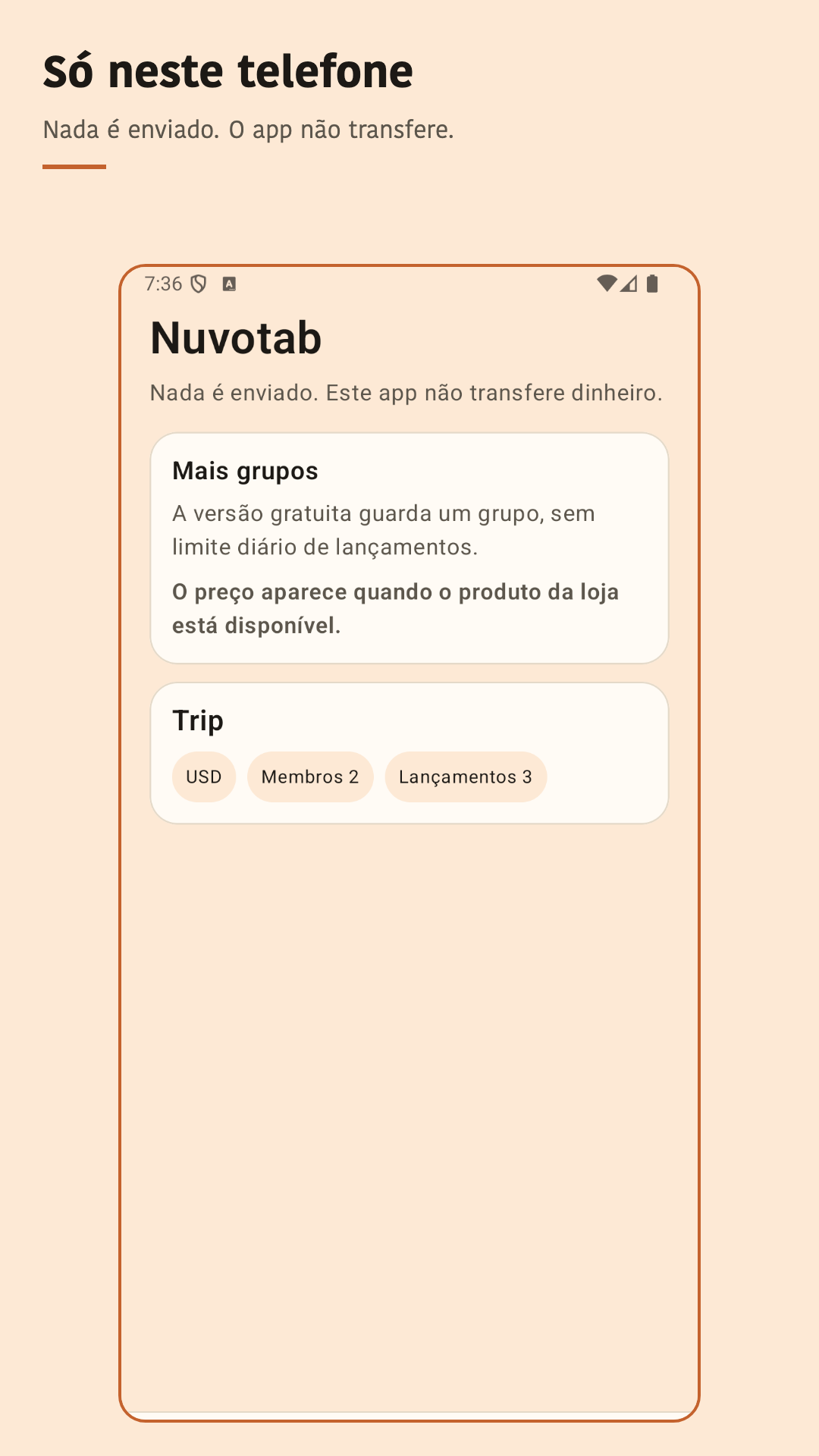 Nuvotab: dividir contas