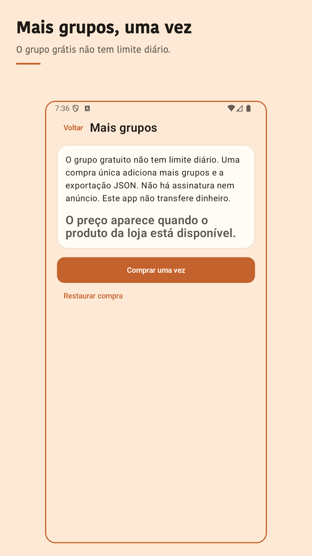 Nuvotab: dividir contas — 5