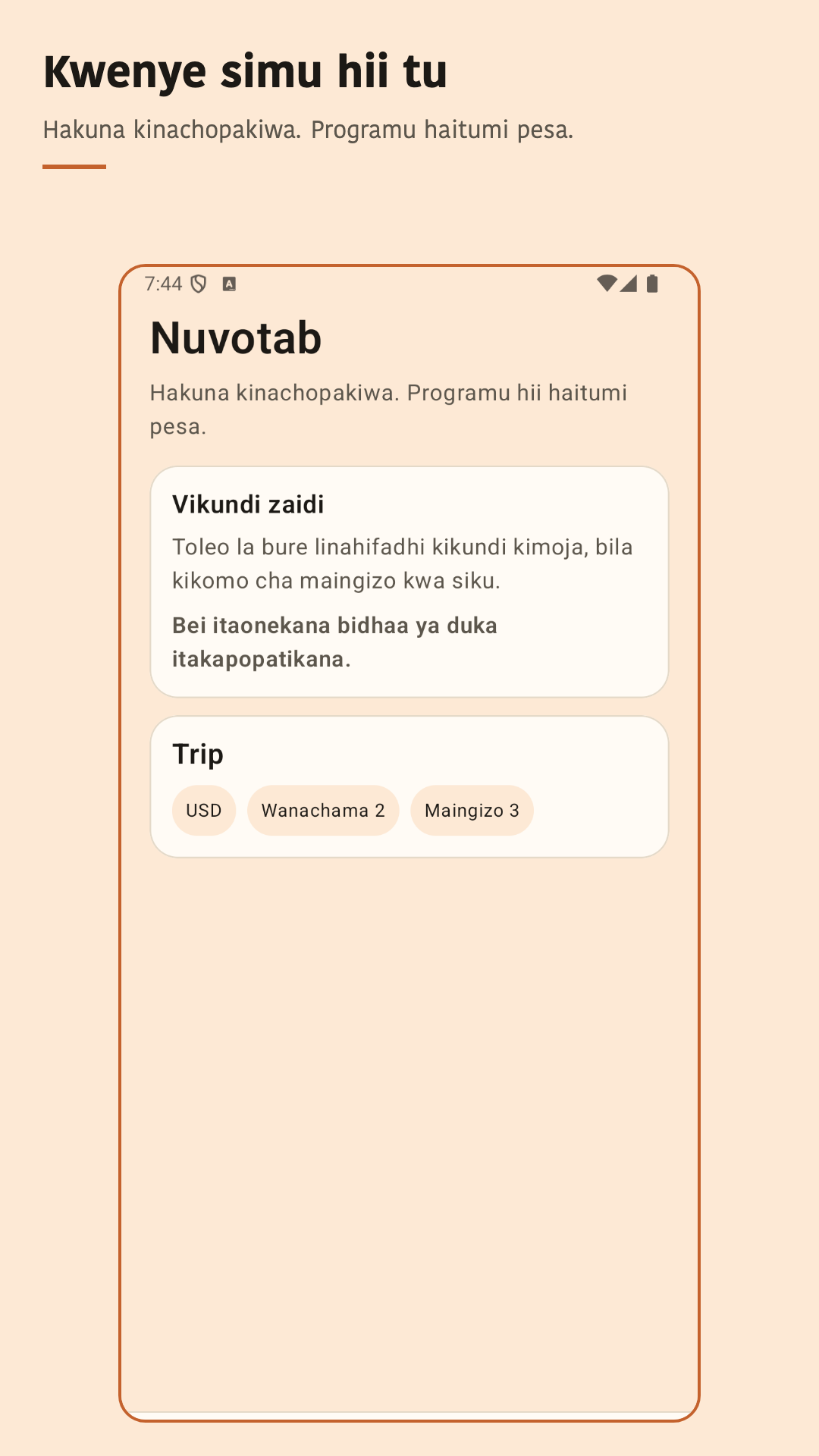 Nuvotab: gawa matumizi