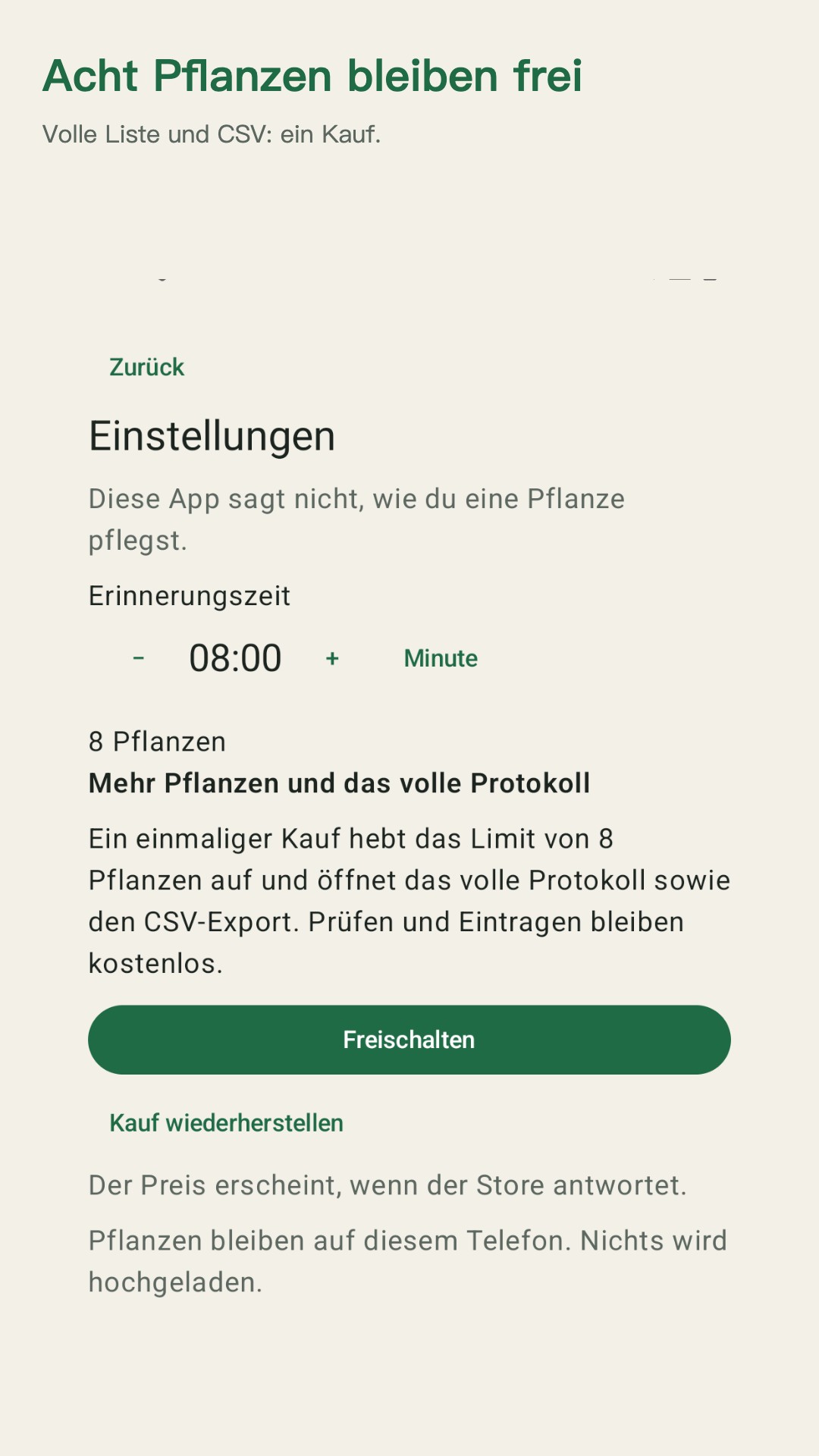 Potdew: Pflanzenkontrolle — 4