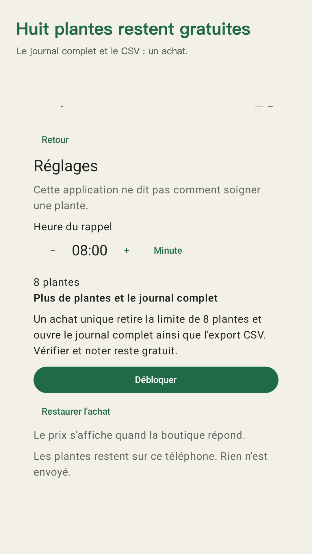 Potdew : suivi des plantes — 4