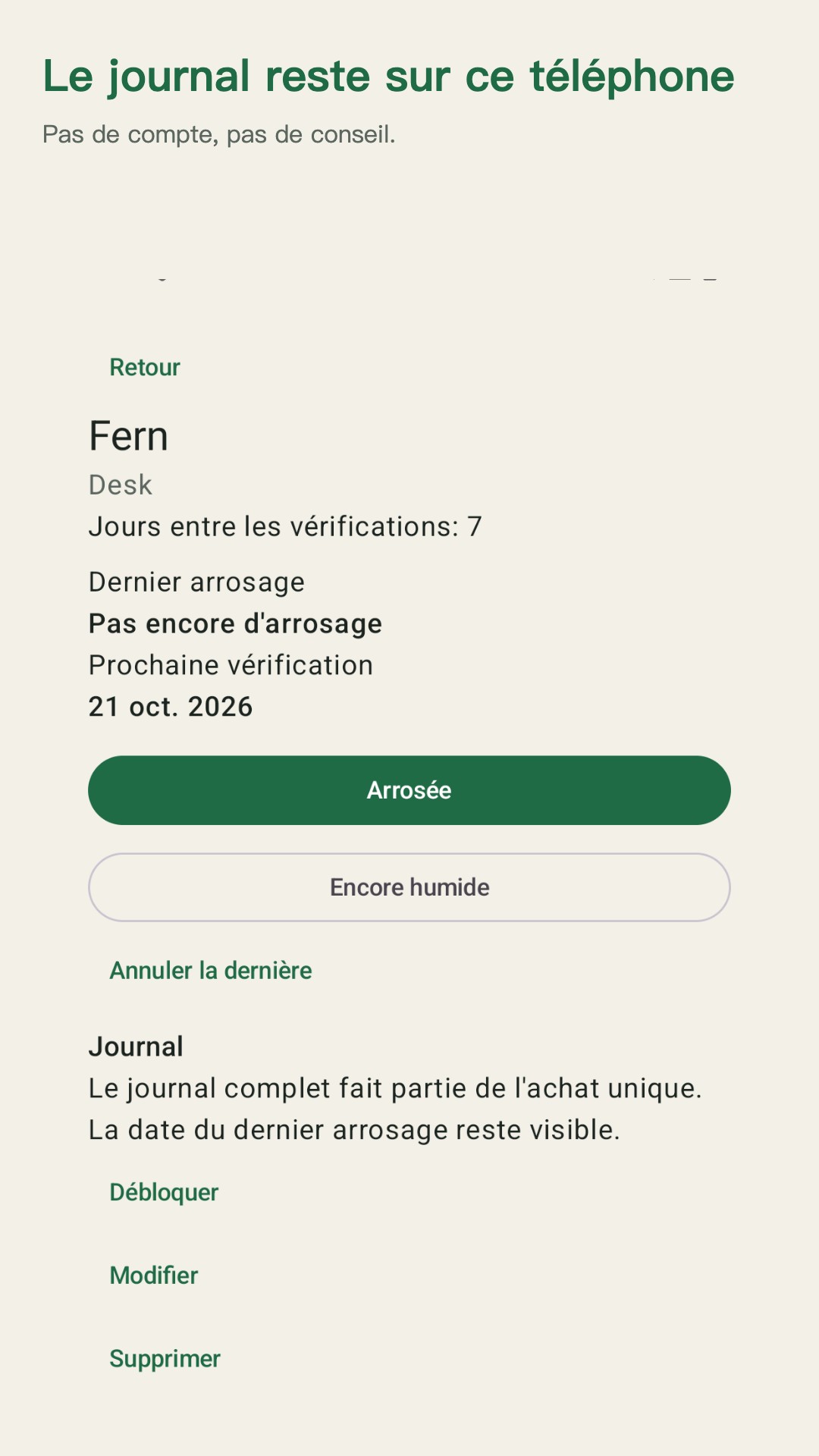 Potdew : suivi des plantes — 5
