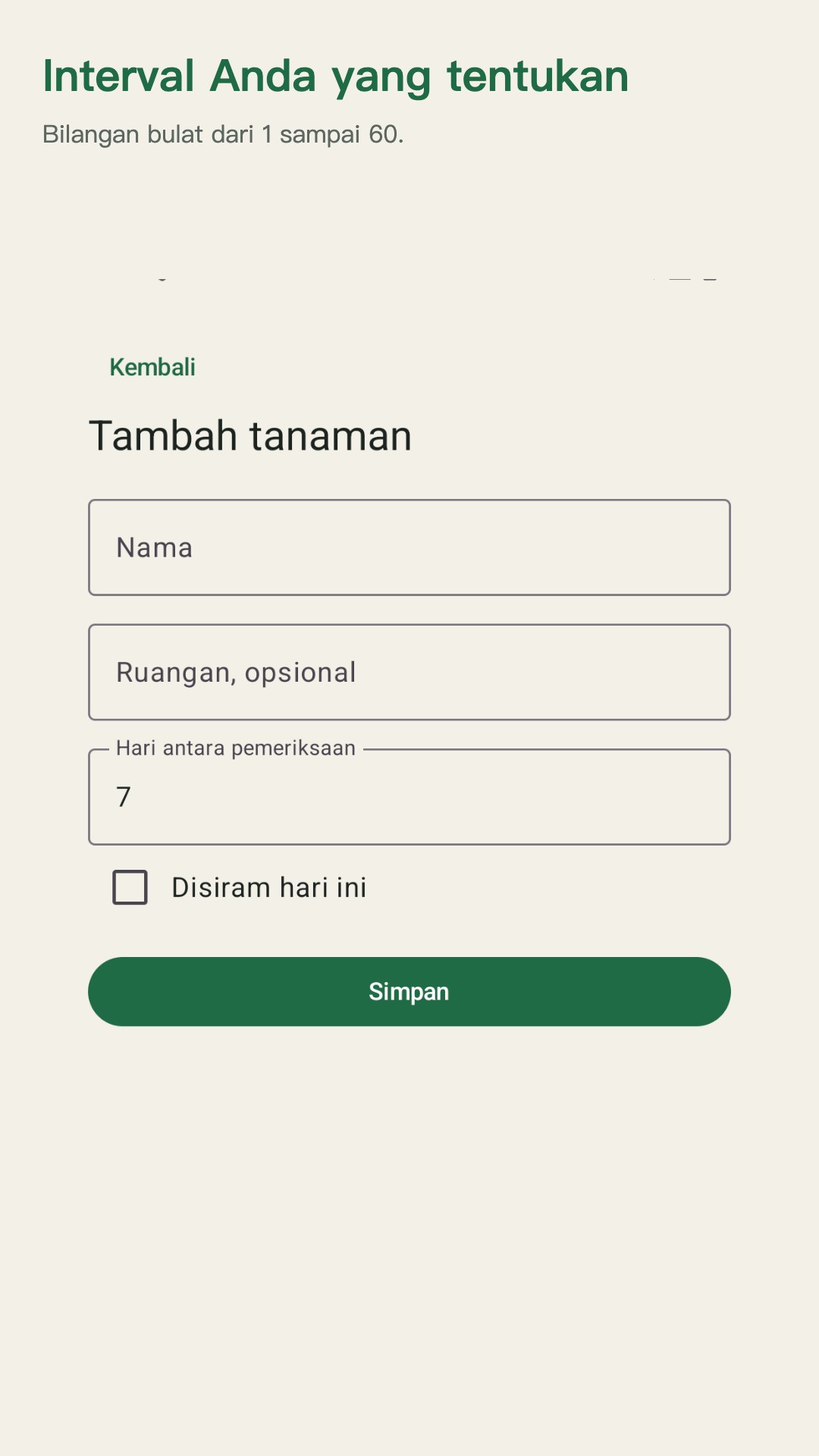 Potdew: catatan cek tanaman — 3