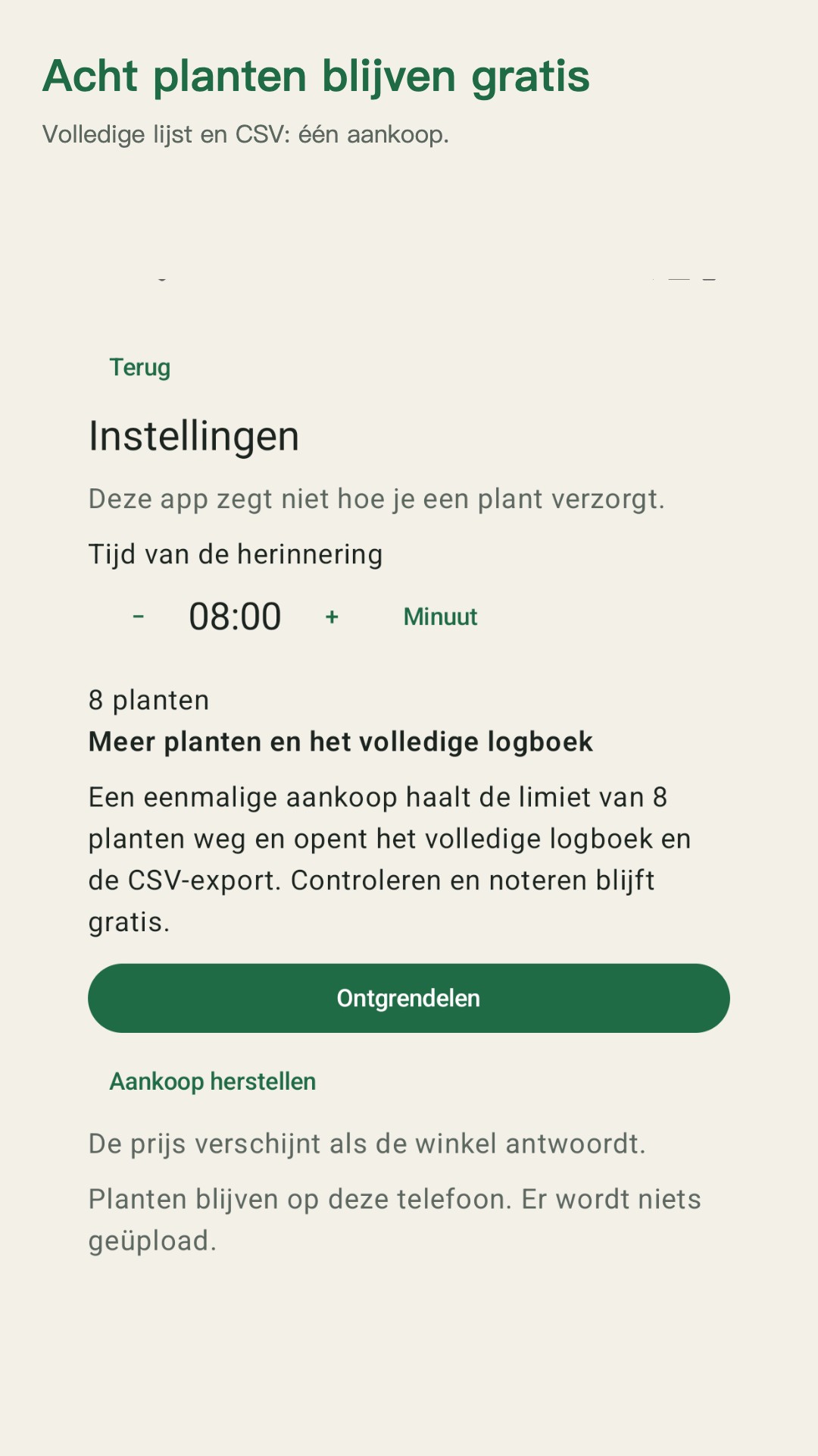 Potdew: plantcontrole — 4
