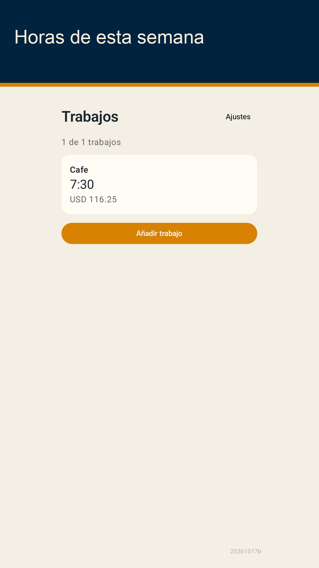 Shiftfold: horas de turno