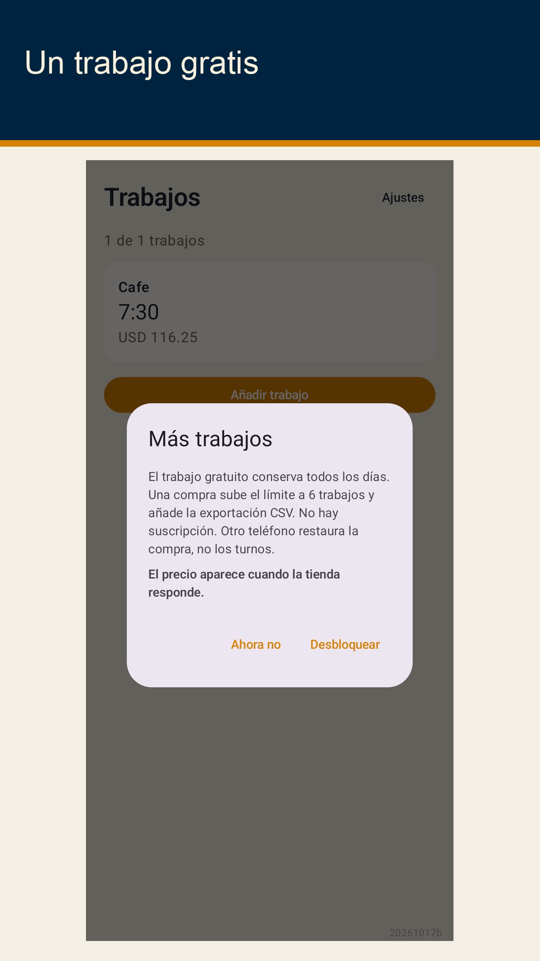 Shiftfold: horas de turno — 5