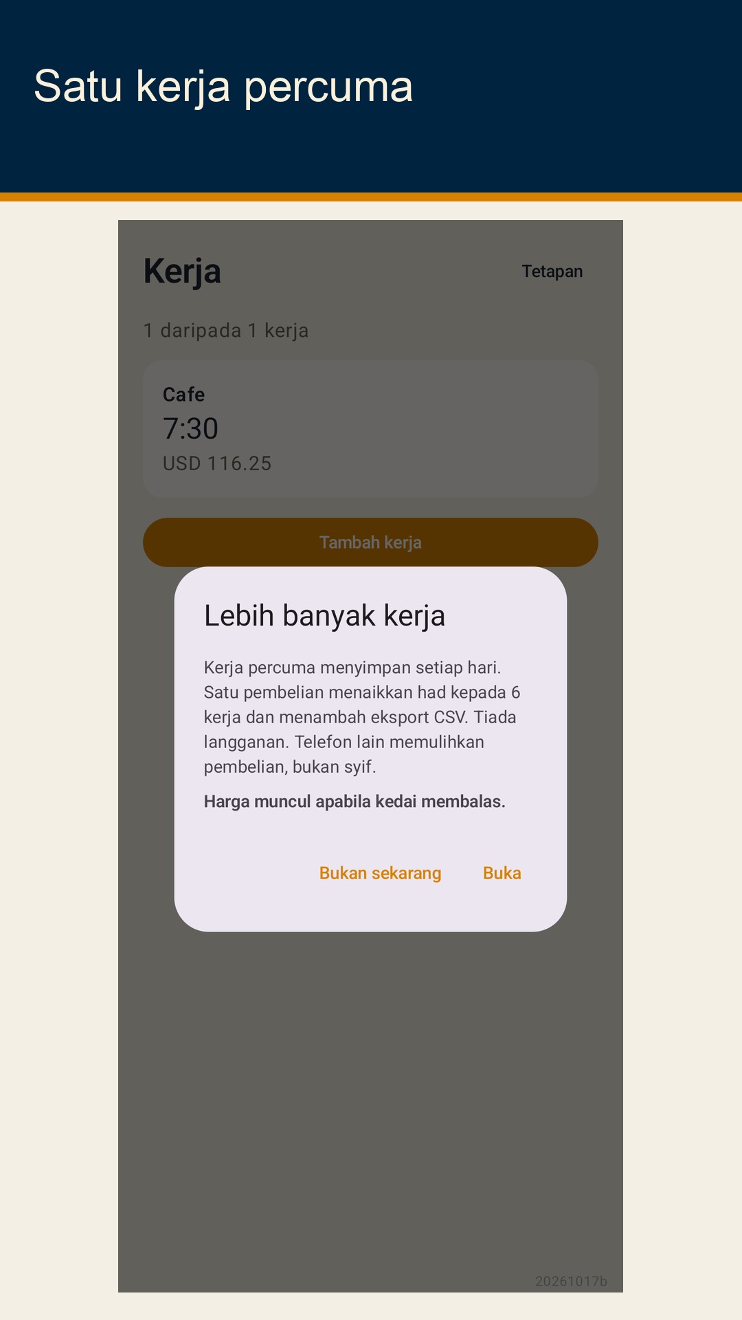 Shiftfold: jam syif — 5