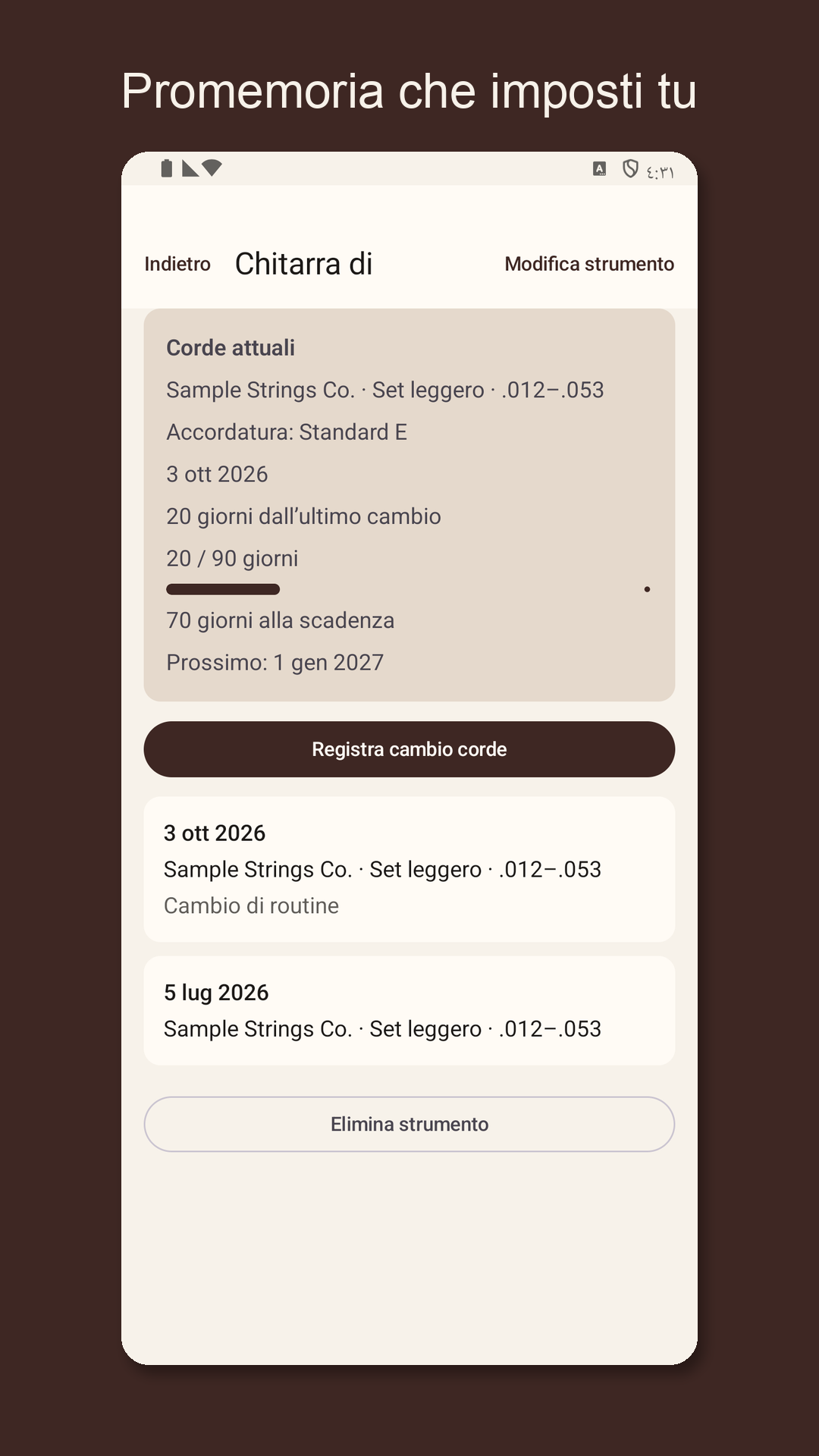 Stringrow: diario corde — 3