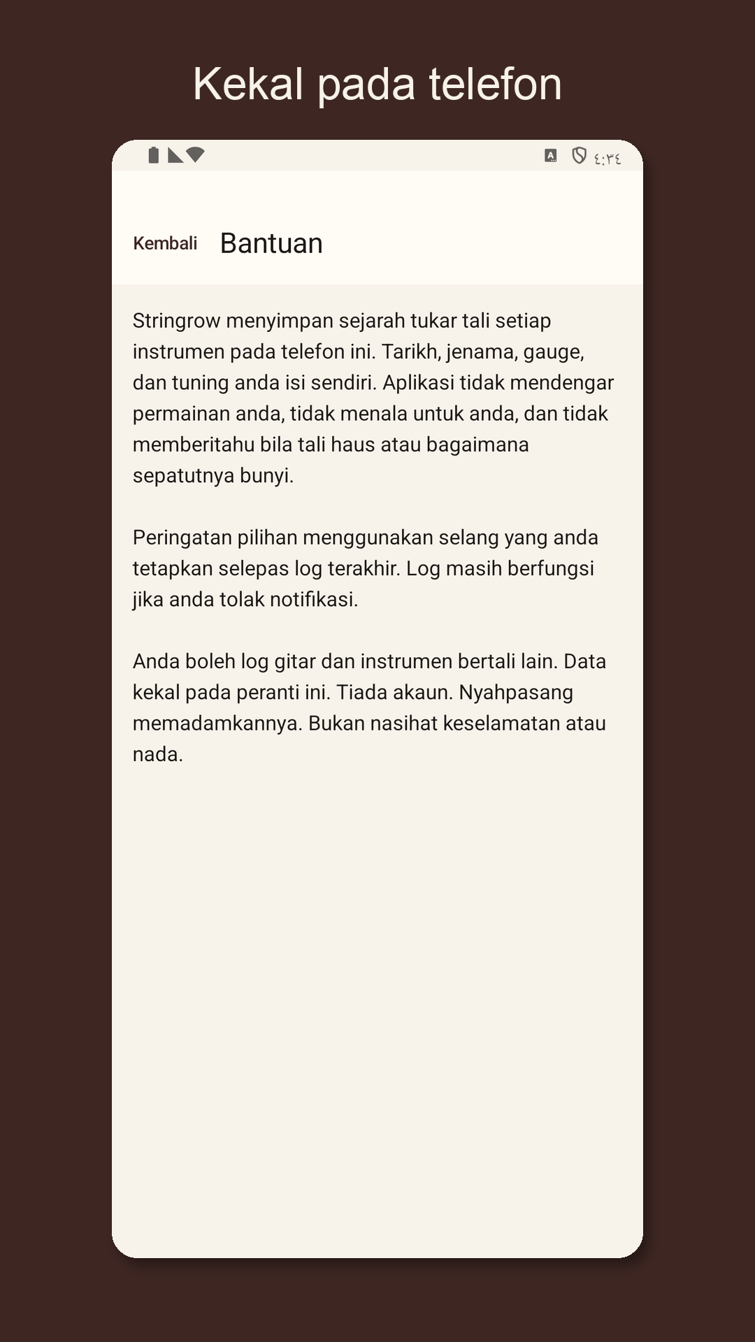 Stringrow: log tali gitar — 5