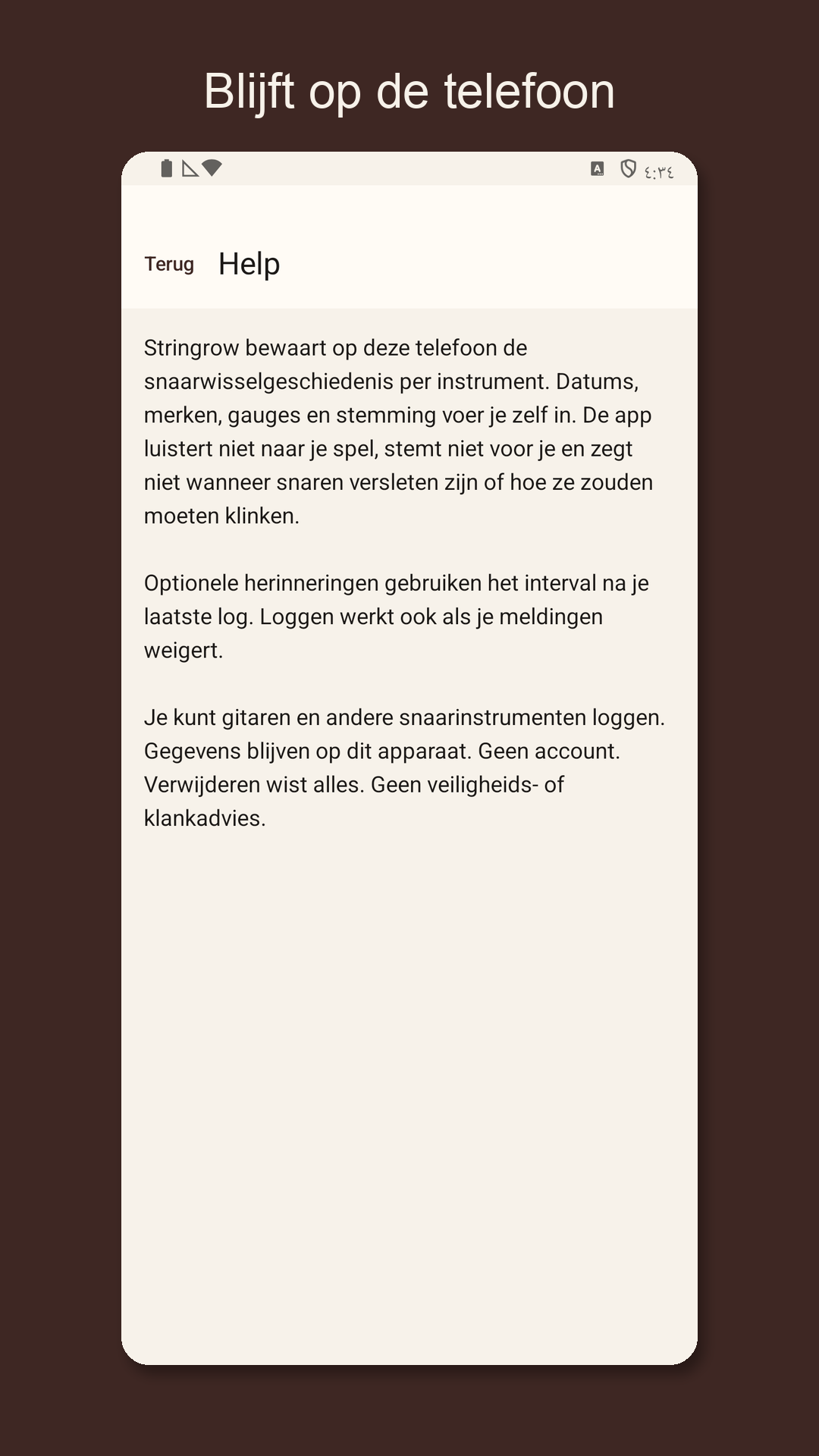 Stringrow: snarenlogboek — 5