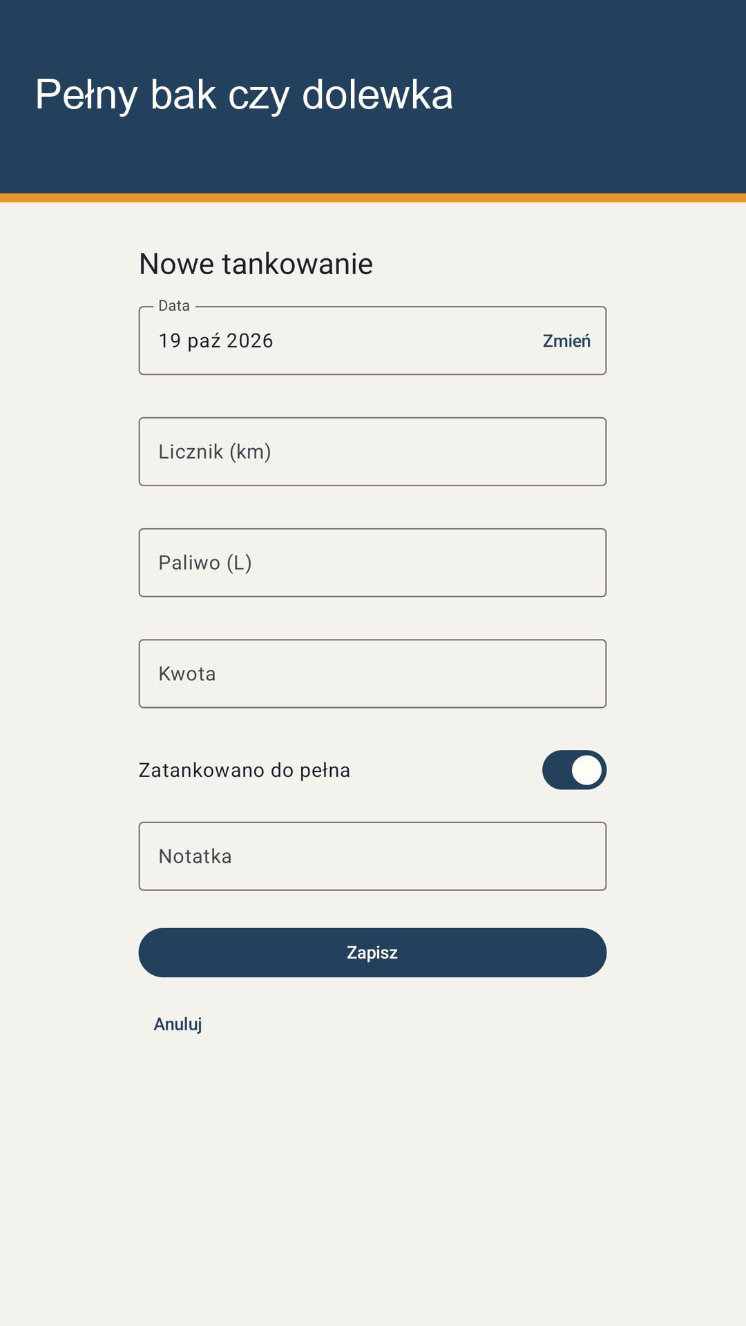 Tankrow: Spalanie i serwis — 2