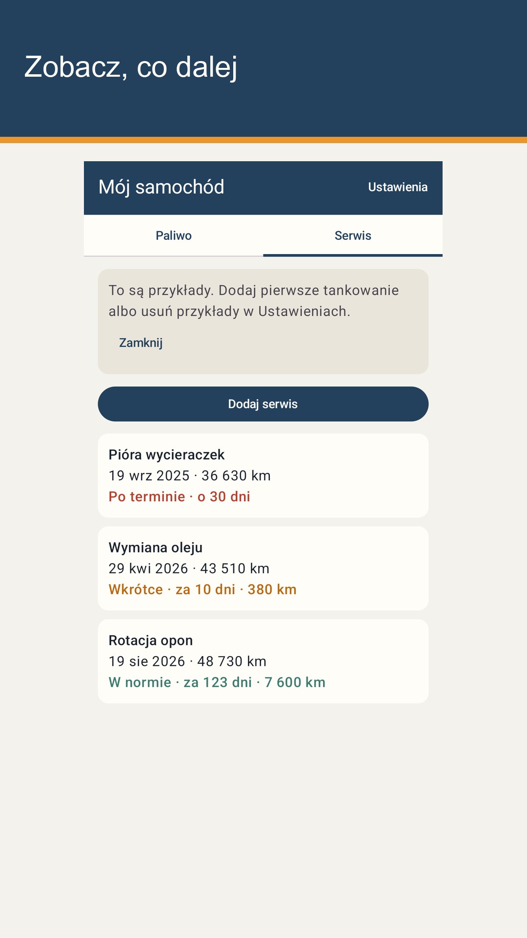 Tankrow: Spalanie i serwis — 3